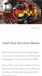 Mobile Screenshot of irishfireservices.ie